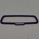 Rear View Mirror Cover Trim Frame Interior Decoration Accessories for Dodge RAM 2010-2017,for Dodge Challenger 2015-2022,for Dodge Charger 2010-2022,Purple