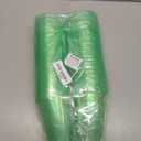 100 Pack 16 oz Green Plastic Cups, Green Party Cups, Clear Disposable Wine Glasses for St. Patrick's Day, Birthdays, Picnics, Carnivals & Party Events