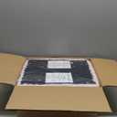 Greenstell Vanity Stool Chair Faux Fur with Storage, 15.7"L x 11.8"W x 19.4"H Soft Ottoman 4 Metal Legs with Anti-Slip Feet, Furry Padded Seat, Modern Multifunctional Chairs for Makeup, Bedroom Pink