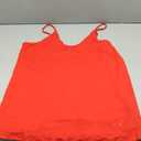 LOLONG V Neck Tank Tops for Women Summer Sexy Spaghetti Strap Sleeveless Shirts L