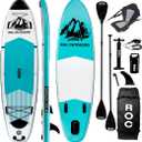 Roc Inflatable Stand Up Paddle Board with Premium SUP Paddle Board Accessories, Wide Stable Design, Non-Slip Comfort Deck for Youth & Adults