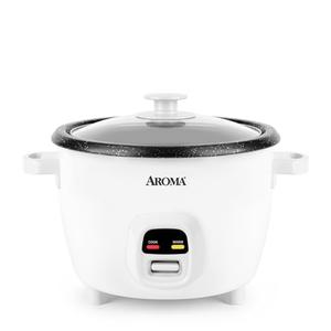 AROMA® 20-Cup (Cooked) / 5Qt. Bonded Granite® Rice & Grain Cooker, ARC-860NGP