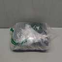 joybest Pack of 6 Round Tablecloths 60 Inch Black Table Cloth Fit 20 to 42 Inch Tables, Washable Polyester Fabric Table Cover for Wedding Party Reception Formal Events