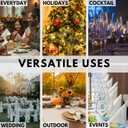 Native Fab 100% Cotton Cloth Napkins 18x18 inches, Houndstooth Dinner Napkins, Set of 12, Soft Breathable Absorbent, Machine Washable Cloth Napkins, Orange