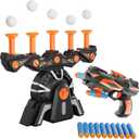 Hover Shot Shooting Toy for Kids - Ball Target Game for Nerf Guns Cool Birthday Gifts Toys for Boys Age 6+ Year Old Boy Best Teenage Gift Idea - Gun, Targets & Darts