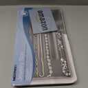 Stax Jewelry Necklace Organizer Tray, Pearl Grey 16 x 9 x 1.5 inches