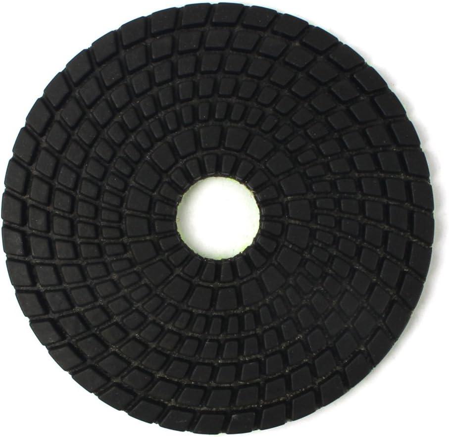 4-Inch Flexible Metal Diamond Polishing Pads Grit 50 for Marble Granite Grinding Sanding