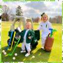 24 Pcs Plastic Mini Golf Clubs for Toddlers, Kids Golf Clubs Toy Set, Toy Balls for Kids Toddlers Outdoor Indoor Lawn Sports for Boys Girls