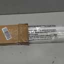 LazBlinds No Tools No Drill 1" Vinyl Mini Blinds, Cordless Blinds for Windows, Light Filtering Horizontal Window Blinds & Shades, 36" W x 48" H, White