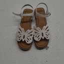 Madden Girl Jalycia H Band White Butterfly Sandal Size 3