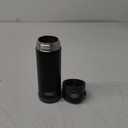 THERMOS FUNTAINER 16 Ounce Stainless Steel Vacuum Insulated Bottle with Wide Spout Lid, Matte Charcoal