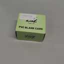 100 Pack - ZSZ Blank PVC Cards Without Scratches, CR80 30 Mil Plastic Cards for Photo ID Badge Printers