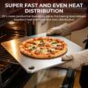 Pizza Steel for Oven & Grill 16"x16" Baking Steel 3/8" Deluxe Thick, 16"x16"x0.37''