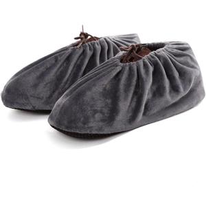Each Pack Of 10 Reusable Non-Slip Shoe Covers, Super Soft And Thickened, Non-Slip And Wear-Resistant. Suitable For Indoor, Computer Room, Laboratory And Other Places.