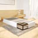 LUMUNANCE Twin XL Box Spring Bed Base, 9-Inch Height Twin XL Size Mattress Foundation with Fabric Cover, Easy Assembly
