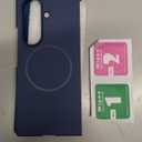 Magnetic for Samsung Galaxy Z Fold 7 Case [Compatible with MagSafe][Built-in Privacy Screen Protector] Slim Hard PC Thin Shockproof Protective Phone Cases for Samsung Galaxy Z Fold 7, Blue