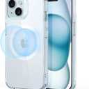 ESR for iPhone 15 Case, Compatible with MagSafe, Military-Grade Protection, Yellowing Resistant, Scratch-Resistant Back, Magnetic Phone Case for iPhone 15, Classic Series, Clear Blue
