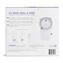 Munchkin UV Snap, Seal & Toss Diaper Pail Refill Bags, Holds up to 600 Newborn Diapers, 20 Pack