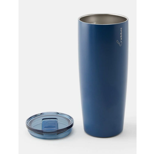 Rabbit Double Walled Stainless Steel Tall Tumbler, Includes Splash-Free Sliding Lid (Navy)