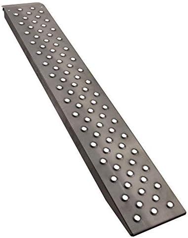 72" x 12" Heavy Duty Trailer Loading Ramps | 10ga Steel | For Flatbeds and Tailgates | 2500lb Capacity (1-Pack)