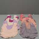 Muslin Baby Drool Bibs - 10 Pack Baby Bandana Drool Bibs Cotton Unisex 10×8 1/2", Assorted