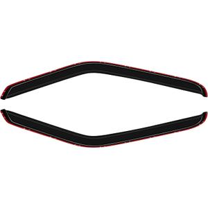 SCITOO Window Visors Rain Guards Compatible with 1993-2011 for Ford for Ranger Outside Mount Window Wind Deflectors 2pcs
