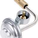 Replacements Low Pressure 1lb Propane Regulator with Adapter Iron Fitting for Blackstone 17" and 22" Tabletop Griddle PIT BOSS Gas Grill Part