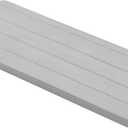 Diatomite Sink Caddy for Kitchen Organizer, Quick Dry Holder for Sponge, Dish, Brush, Bathroom Soap, Toothbrush - Fast Absorbing Stone Tray (Grey, 8.7" x 3.5")