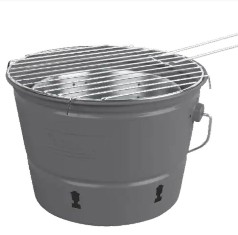 Coleman Charcoal Party Pail Charcoal Grill 2000023831,