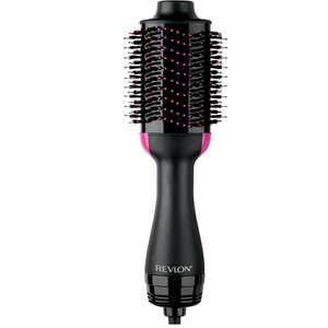 REVLON OneStep Volumizer Hair Dryer and Styler – Easy SalonStyle Blowouts – Less Frizz, More Shine, and Reduced Heat Damage, for All Hair Types and Lengths (Black)