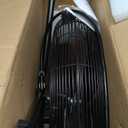 iLIVING 20 Inch Heavy Duty Floor & Wall Mount Fan - 5750 CFM High Velocity, 120-Watt, 3-Speed, Industrial Cooling for Garage, Workshop, Office, Home - UL Listed, Black