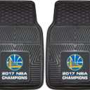 FANMATS 22282 Team Color 2-pc Vinyl Car Mat Set