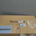 Bionaire Window Fan with Reversible Airflow Blades 3-Speed Settings, Programmable Thermostat, LED Display, Remote Control, Fits 2436" Windows, No Assembly Required