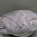 HOMEIDEAS Lilac Blackout Curtains for Bedroom 52 X 108 Inch Length 2 Panels Set Room Darkening Bedroom Curtains, Soundproof Thermal Grommet Window Curtains for Living Room for Christmas