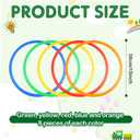 Deekin Agility Rings Speed and Agility Training Rings Exercise Speed Circle Jumping Hoops for Training Toss Equipment
