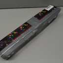 Newhale Set of 4 Snowflake Solar Christmas Decorations, 8 Modes Swaying Garden Lights, Outdoor Pathway Solar Christmas Stake Lights, Upgraded Base on Firefly Light for Lawn Decor (Warm White)