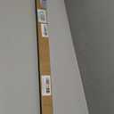 Blackout PVC Light Blocking Strips for Window Shades and Blinds - Blocks Light Along The Sides of Blackout Blinds,Side Tracks for Cordless Shades, Light Blocking Strips for Bedroom (White, 58",2Pcs)