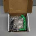 Wall Mounted Golf Bag Hook, 2 Bags Storage Racks Perfect for Garage Organization, Space Saving Hanging Organizer (Black)