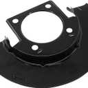 Front Driver and Passenger Side Brake Dust Shield for Chevy GMC Silverado Sierra 1500 2500 3500 HD Avalanche Suburban Yukon XL 2500 Express Savana 2500 3500 with Heavy Duty Brakes