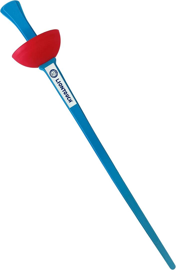 Liontouch - Foam Fencing Épée/Foil for Kids - 31.5 in | Age 3+ Years | Foam Training Weapon For Beginner Fencers | Ideal For Sport Fencing Introduction & Safe Practice & Skill Development