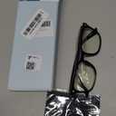 livho High Tech Blue Light Glasses - Advanced Blue Light Blocking Computer Glasses - Screen Fatigue & UV Protection (*B6 Light Blcak+clear Purple)