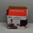 Sunbeam Royal Ultra Cabernet Heated Personal Throw / Blanket, Cozy-Warm, Adjustable Heat Settings, 60"L x 50"W