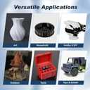 FLASHFORGE Rapid PLA Filament 1.75mm Ruby Red, 500mm/s High Speed Printing, 3D Printer Filament 1kg Spool, Dimensional Accuracy +/- 0.02mm, Enjoy Exceptional Print Quality