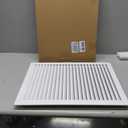 18"x24" Aluminum Gable Vent with Screen, 16" x 22" Vent Opening