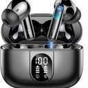 Ai Translation Earbuds Real Time, Simultaneous Interpretation Translator Earbuds with 6 Translation Modes/164 Languages, No Subscription Translatior Headphones, Carbon Black