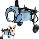 celestaura Dog Wheelchair for Back Legs, Dog Wheelchair Cart, Doggy/cat Wheelchairs with Disabled Hind Legs Walking, Mobility Aids for Small Pets Hind Limbs, Dogs Carts with Wheels, Light Weight,M