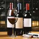 uxcell 100Pcs PVC Heat Shrink Capsules Wine Bottle Capsules Shrink Cap Wrap Shrink Top Cover Flower Pattern for Wine Cellars and Home Kitchen, Black 32x50mm