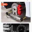 VEVOR Wheel Alignment Tool, 2 PCS Stainless Steel Heavy Duty Toe Alignment Plates with 2 Measuring Tapes, Accurate Automotive Wheel Tools for Home Use, Compatible with Cars, Trucks, SUVs, and Vehicle