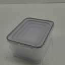 6 Pcs Large Fruit Containers For Fridge, Airtight Food Storage Containers with Removable Colander, Dishwasher & Microwave Safe, Berry Produce Container Keep Vegetable, Fruit, Meat Fresh Longer