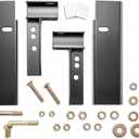 RealTruck BACKRACK Hardware Kit for use w/Standard Bed, Black, No Drill | 30117 | Fits 2002-2025 RAM 2500/3500 All Beds; 2002-2025 RAM 1500 6.5' & 8' Bed